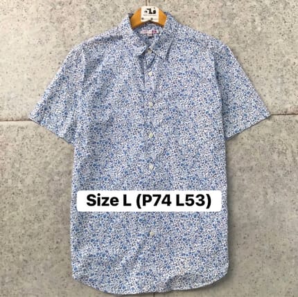 Kemeja Batik Uniqlo Liberty London
