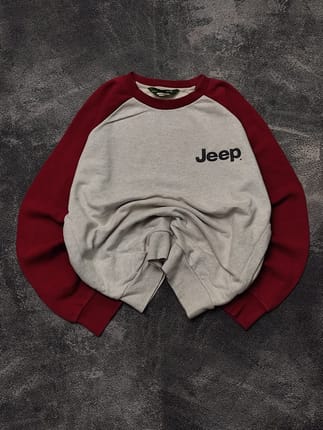 JEEP RAGLAN CREWNECK