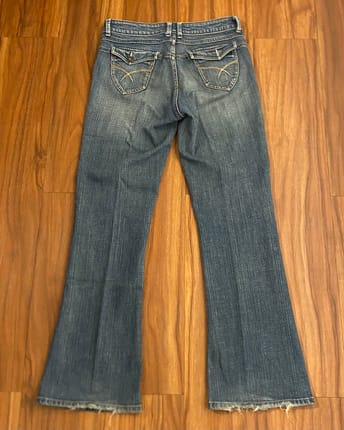 Bootcut denim jeans