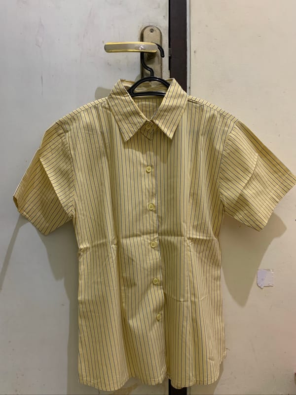 Yellow striped shirt, foto 3