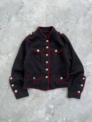 Black Napoleon Style Jacket