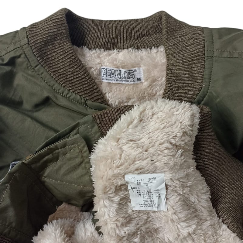 Jaket Bomber MA1 Snoopy Topdog, foto 7