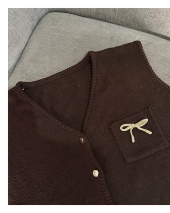 vest coklat