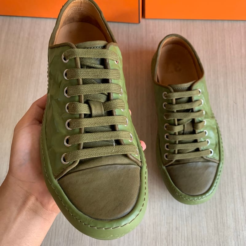BOTH SNEAKERS LEATHER SIZE 37, foto 4