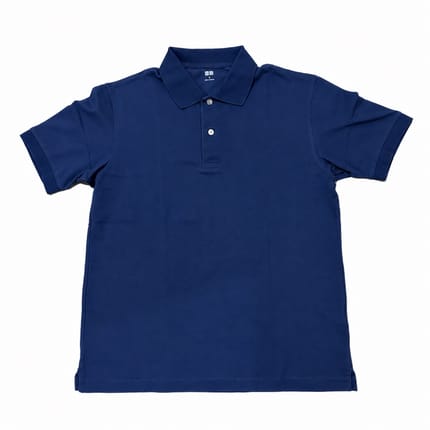 Uniqlo Polo Blue Biru
