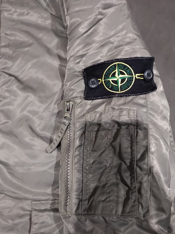 Stone island nylon jacket fashion, foto 3