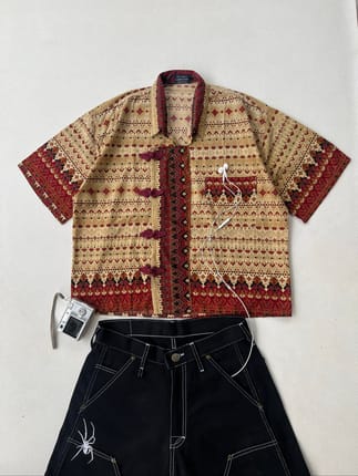 Kemeja Batik Boxy Cheongsam
