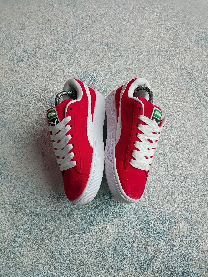 Puma Casual Sneakers Pria white red, foto 5