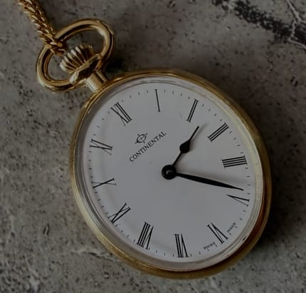 Pocket watch continental rare item colectable