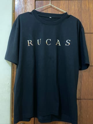 Kaos Rucas variasi Hitam