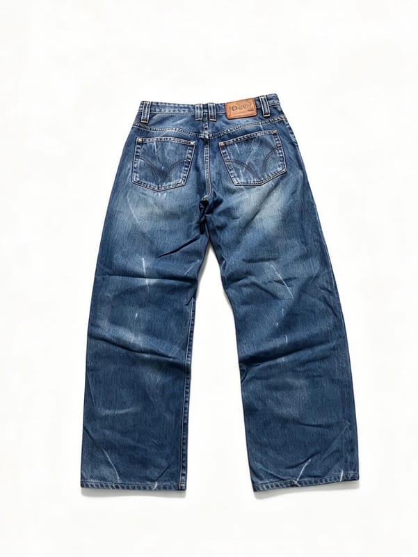 Vtg D&G baggy pants denim, foto 3