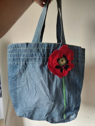 Kenzo Denim Tote Bag