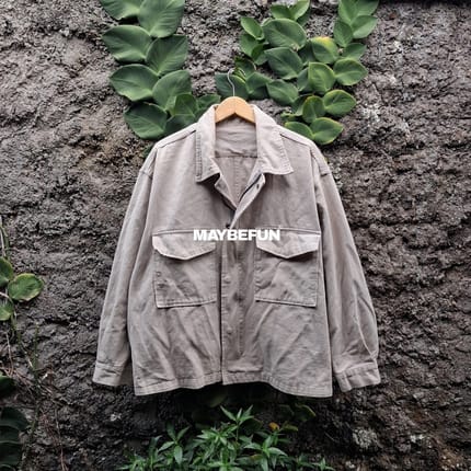 BASIC JAKET BOXY FIT OVERSIZE
