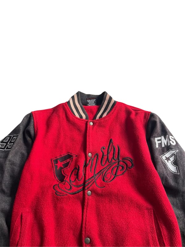 Vtg Varsity Jacket Famous, foto 3
