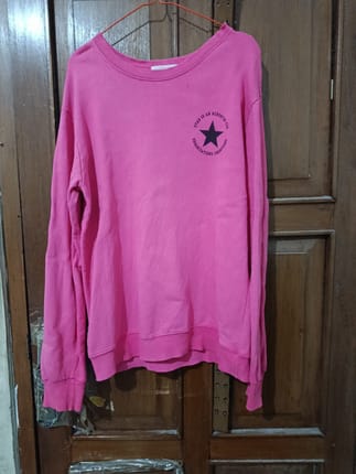Star sweater pink