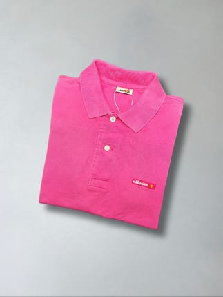Ellesse Streetwear Polo shirt Pria pink