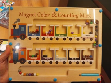 Preloved"magnet colour & counting Maze