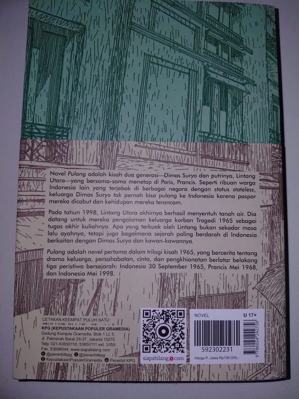Pulang -leila s chudori, foto 4