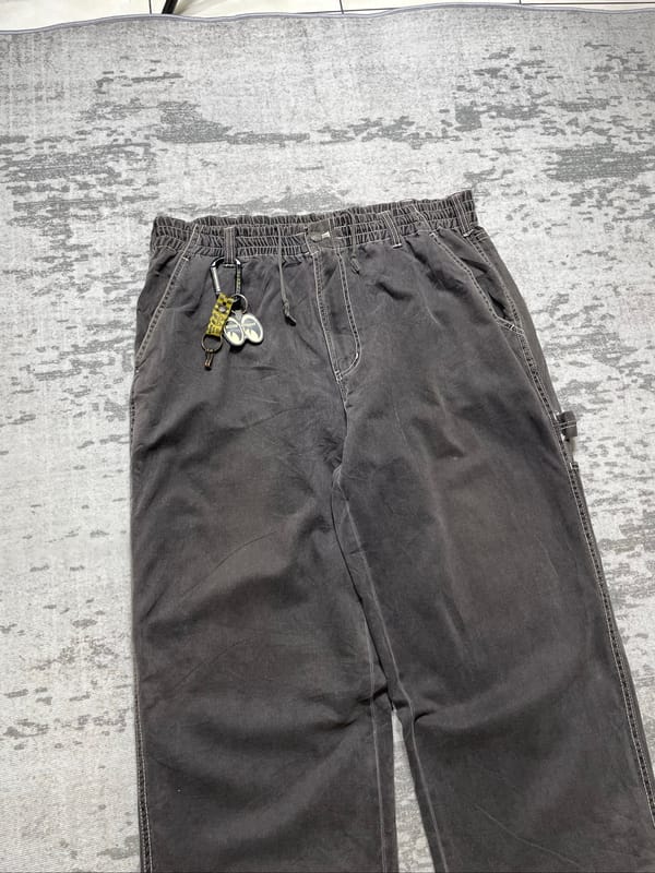 Raton laver baggy wide carpenter pants, foto 5