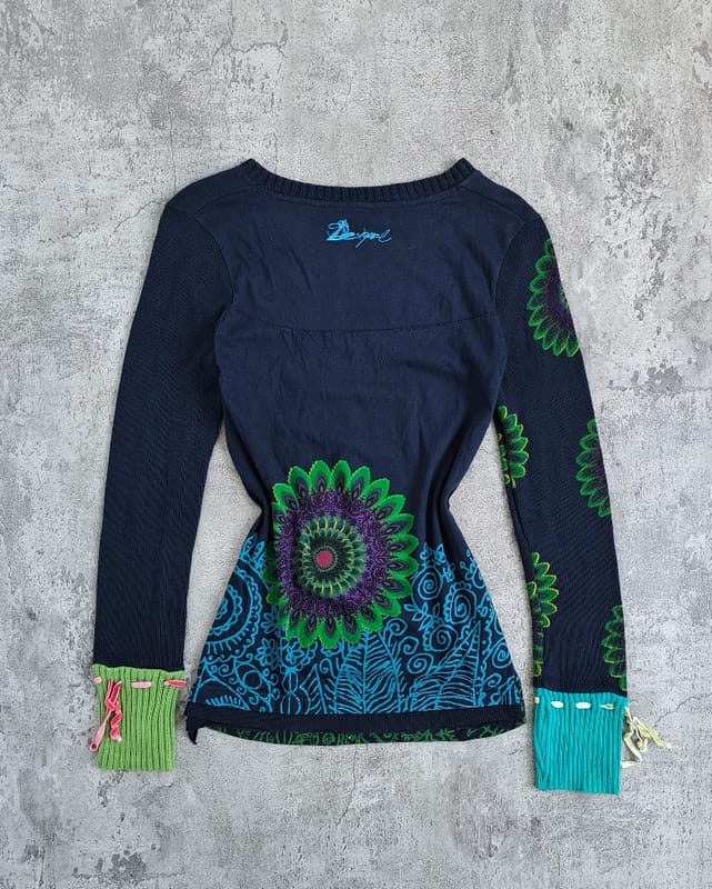 Desigual Mandala Print Long Sleeve Top, foto 3