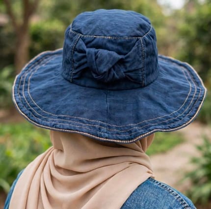 Topi Bucket Denim