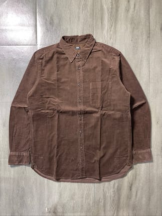 Uniqlo Corduroy Brown Shirt