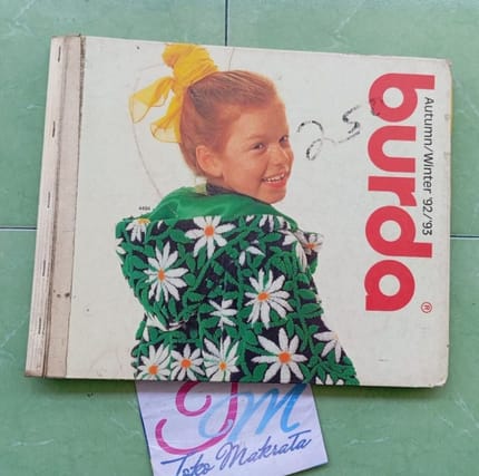 Majalah fashion pola busana anak dan remaja BURDA