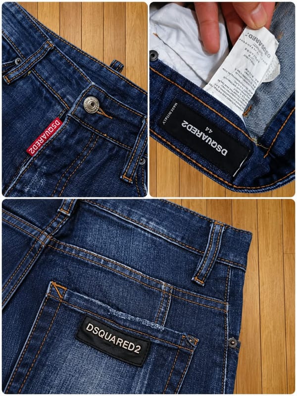 Celana Jeans keren dsquared2 second thrift original, foto 4