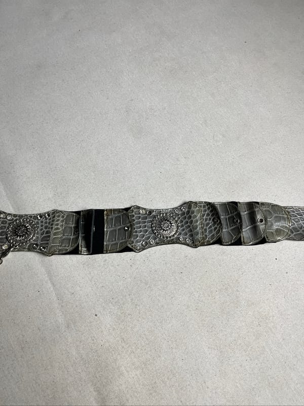 Vintage Snakeskin Chain Belts, foto 6