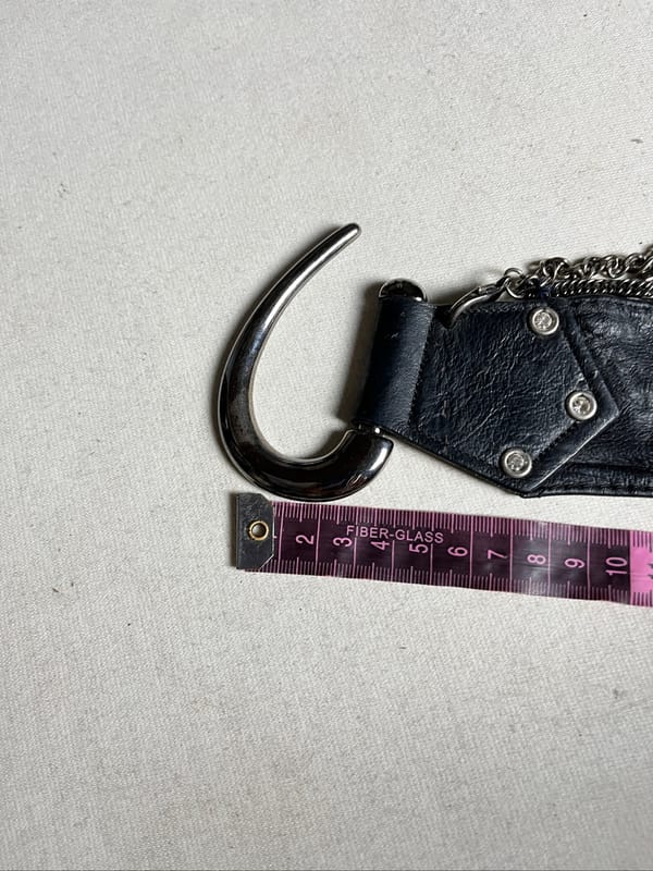 Vintage wide chain belts, foto 9