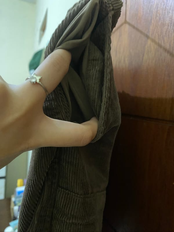 Curduroy GAP variasi Brown, foto 3