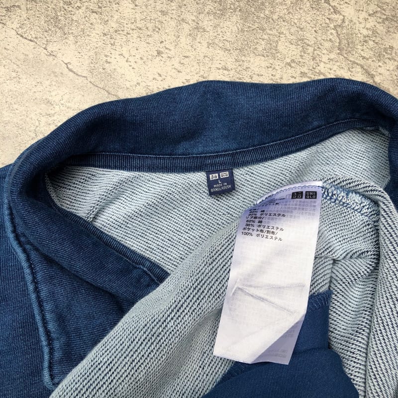Uniqlo Halfzip Sweaters Denim, foto 4