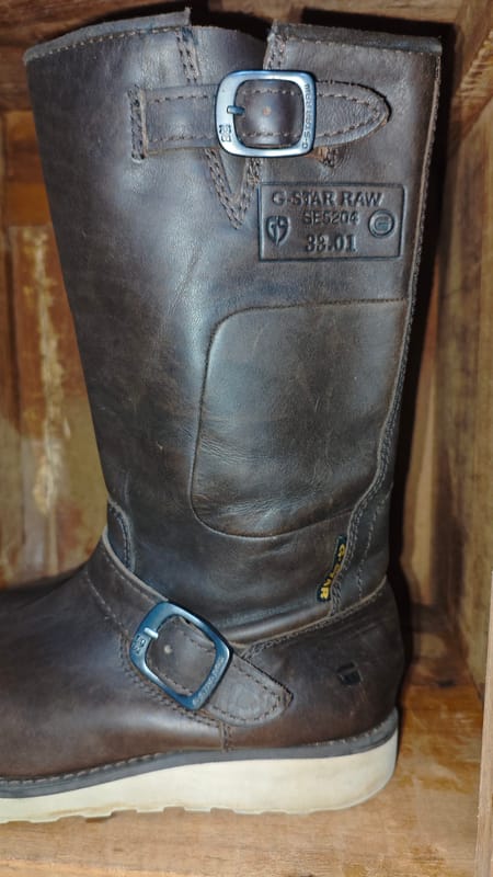 G-Star RAW engineer boots brown white sol, foto 7