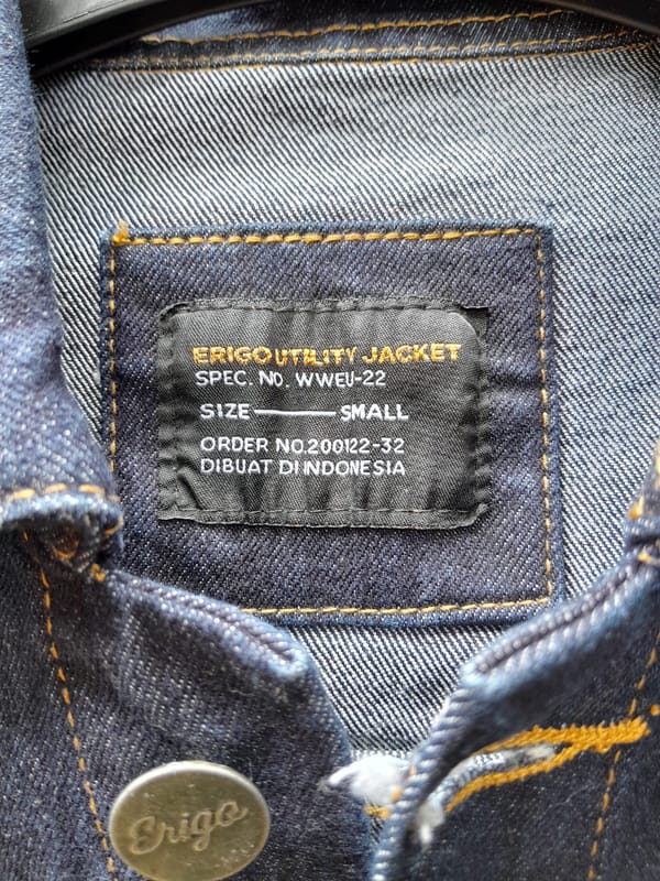 Erigo Denim Trucker, foto 2