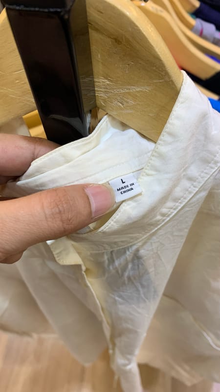 UNIQLO KEMEJA SOFT YELLOW L, foto 4