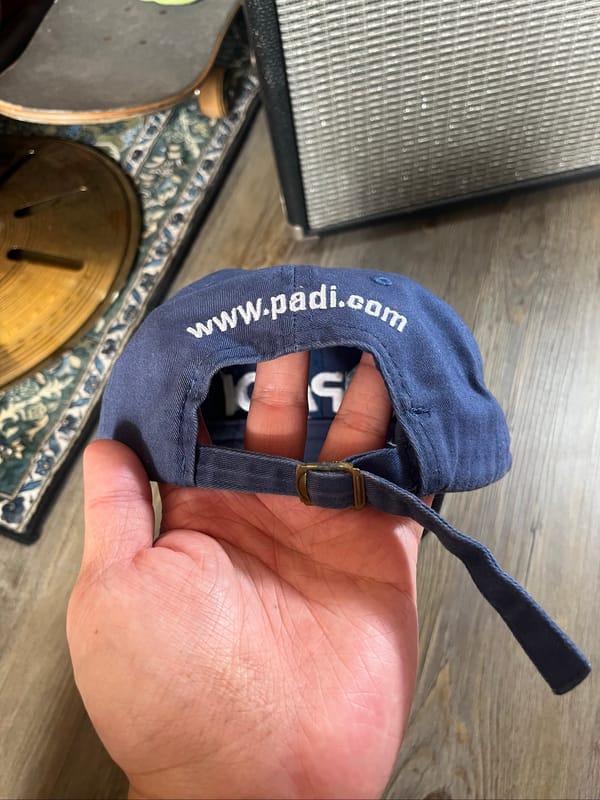 Topi PADI International Diving, foto 2