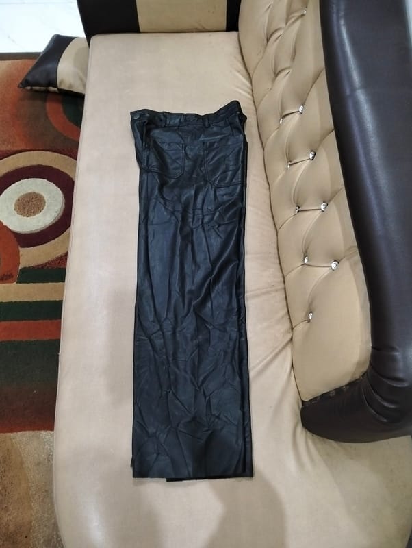 Leather zara baggy, foto 6