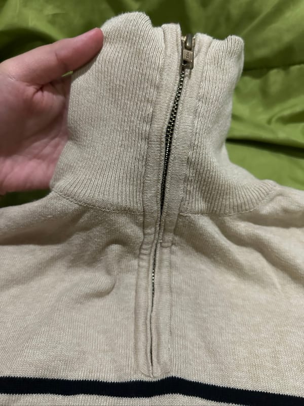 Kardigan Sweater/ Kardigan Striped Risleting, foto 4