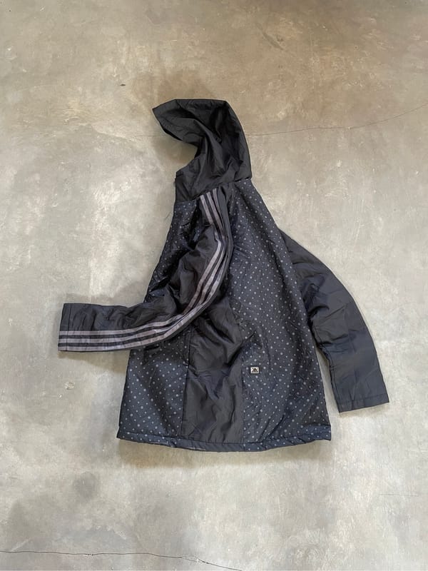 Jacket Adidas Spellout Gorpcore Black Polkadot, foto 2