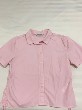 Colorbox Short Sleeve Crop Shirt