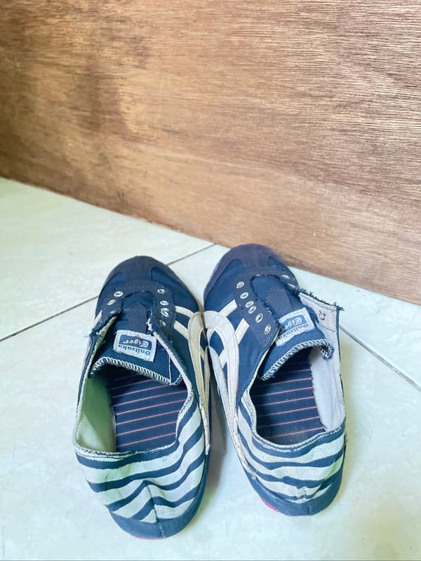 Sepatu unisex biru, foto 3