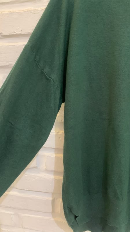classy dept green fine knit, foto 2