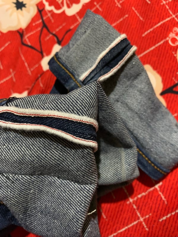 Jeans selvedge sangat tebal, foto 3