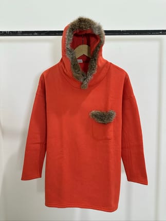 2000s JAPANESE ARCHIVE XIAN XIAN FUR HOODIE Y2K