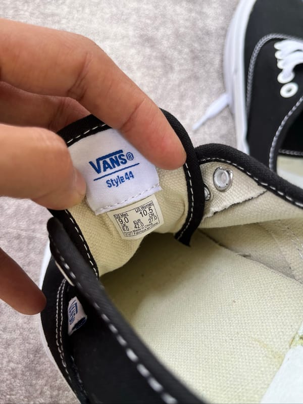 Vans Authentic Vault OG LX Black White, foto 7