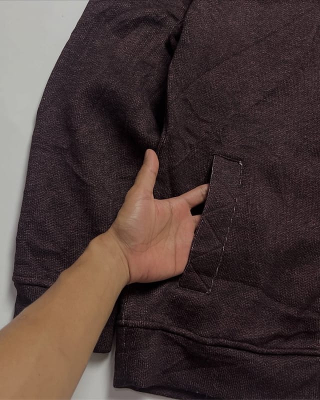 SEMANTIC DESIGN Maroon HOODIE, foto 3