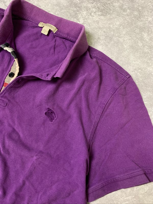 POLOSHIRT BURBERRY PURPLE, foto 4