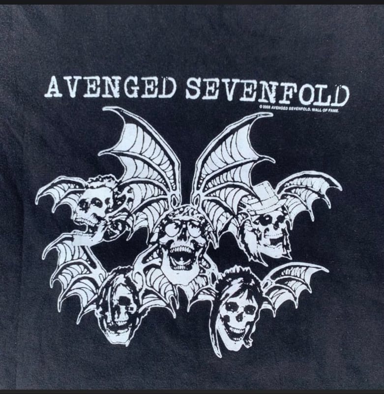 Vintage 2008 Avenged Sevenfold Tee, foto 4