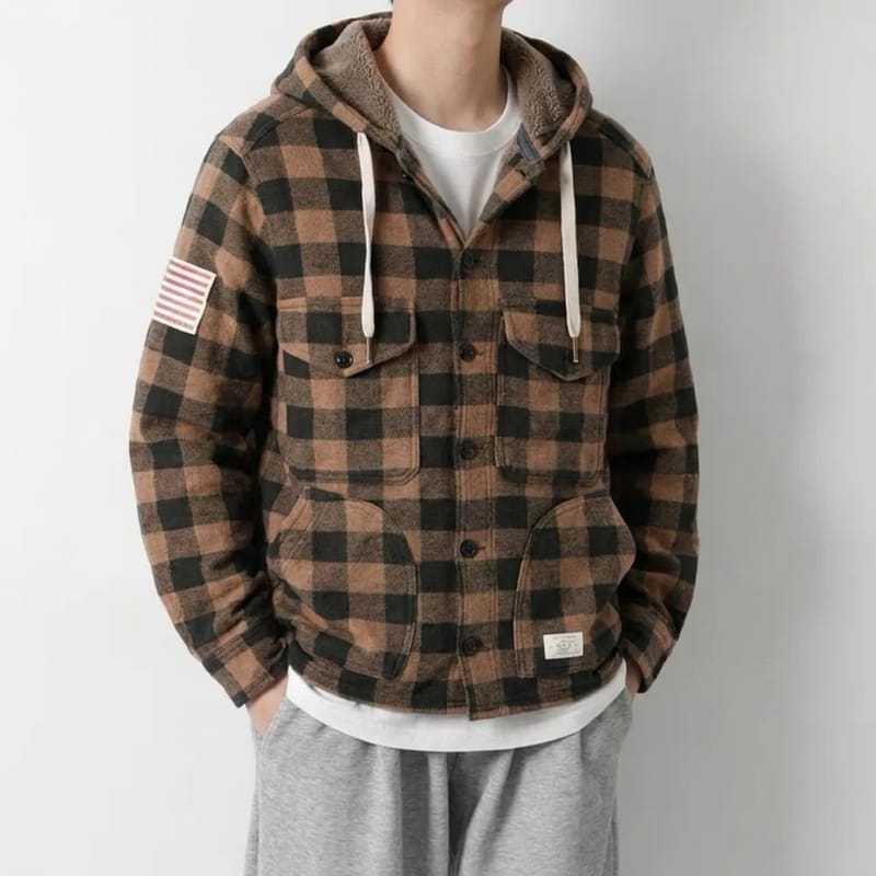 True religion Flannel Hooded Jacket, foto 2