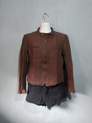 Y2k Bloom Bikers Jacket